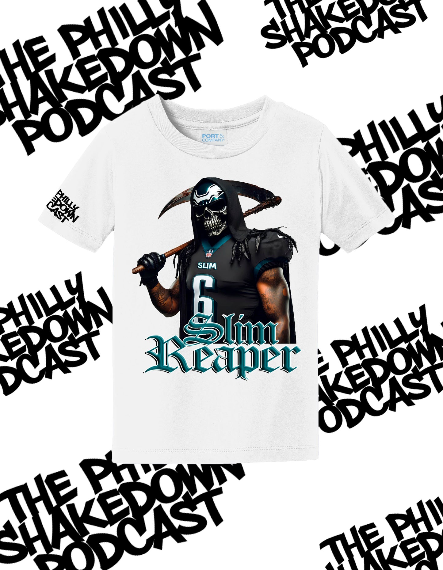 Youth "Slim Reaper" 100% Ring Spun Cotton T-Shirt
