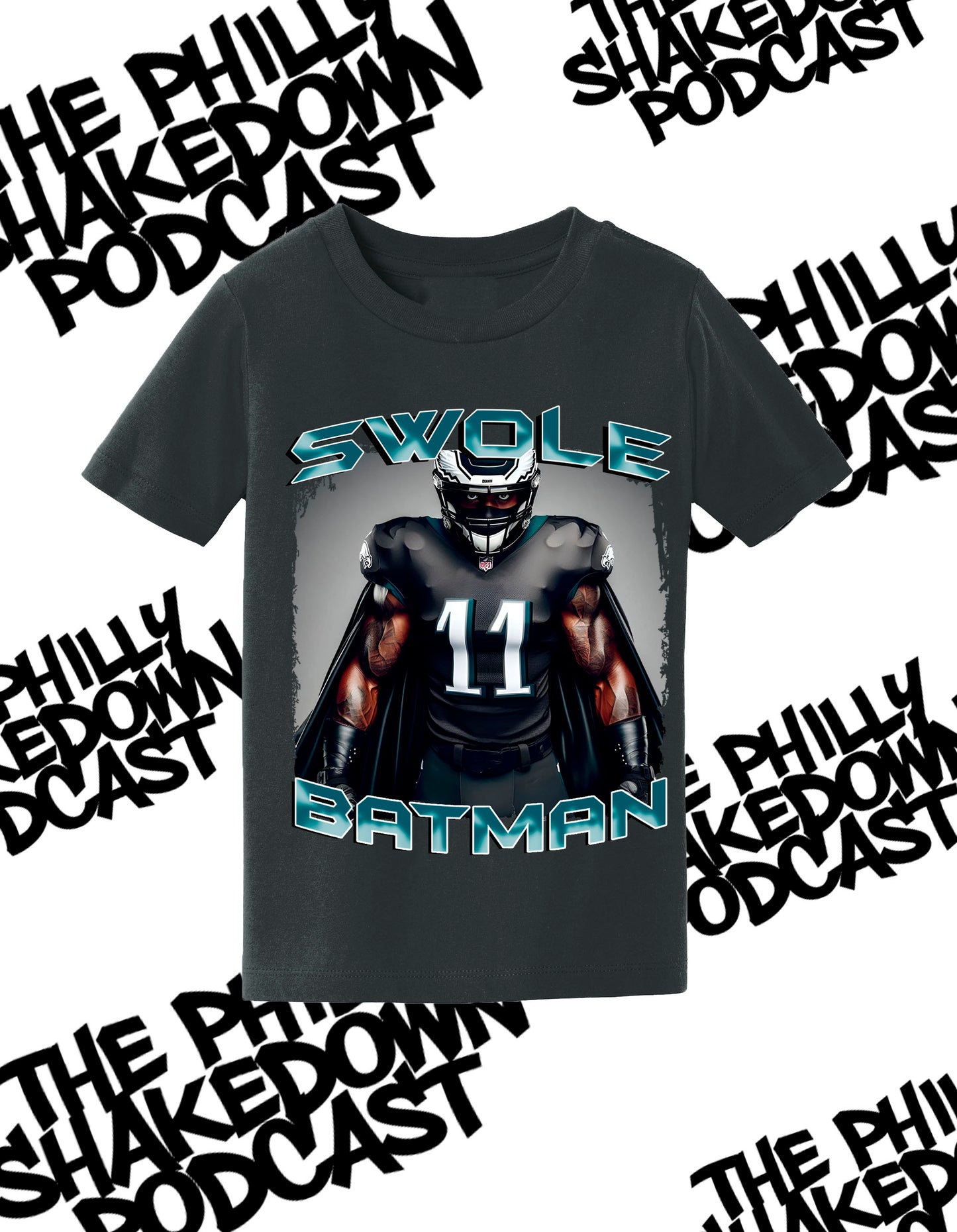 Youth "Swole Batman" 100% Ring Spun Cotton T-Shirt