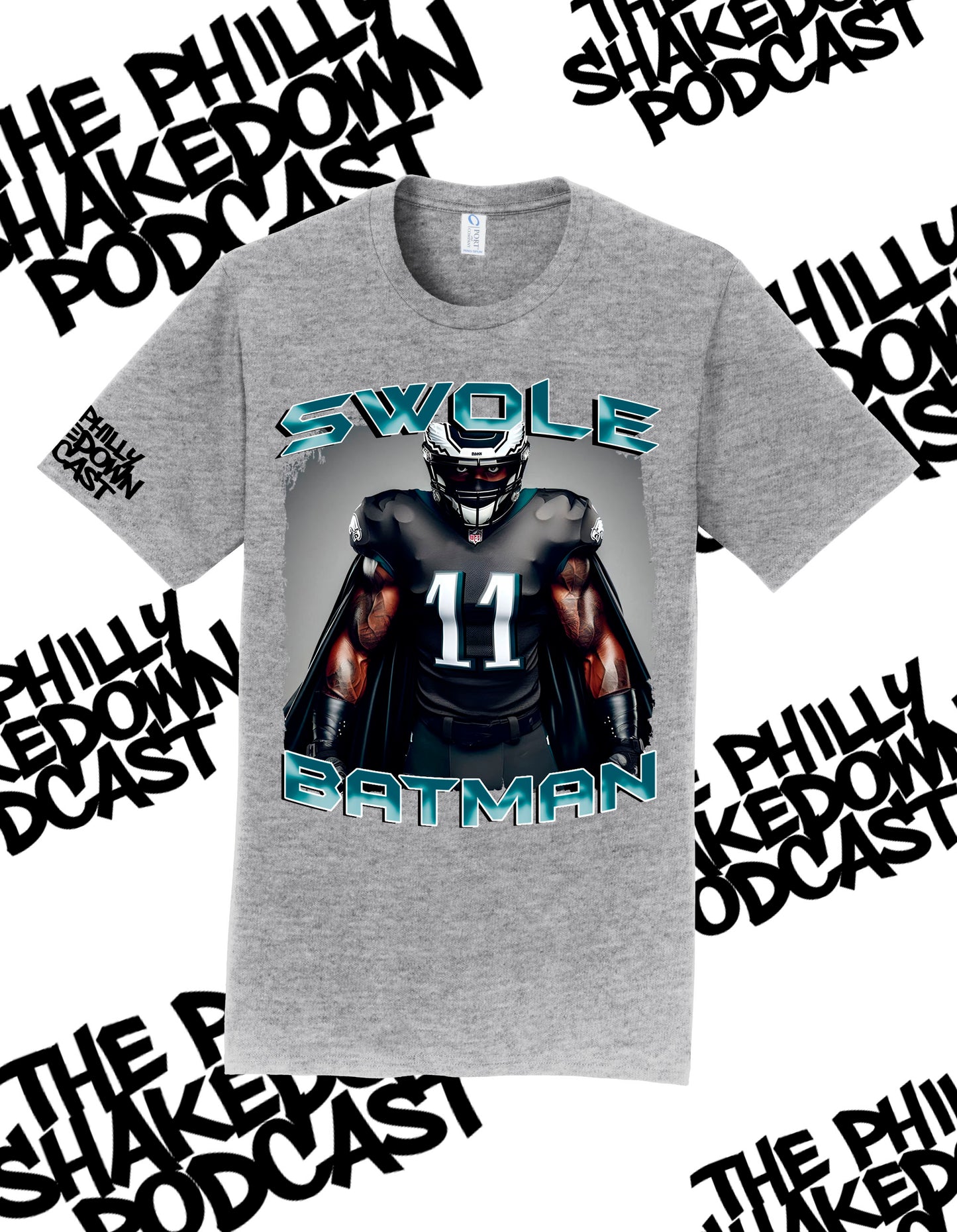 Swole Batman 100% Ring Spun Cotton T-Shirt