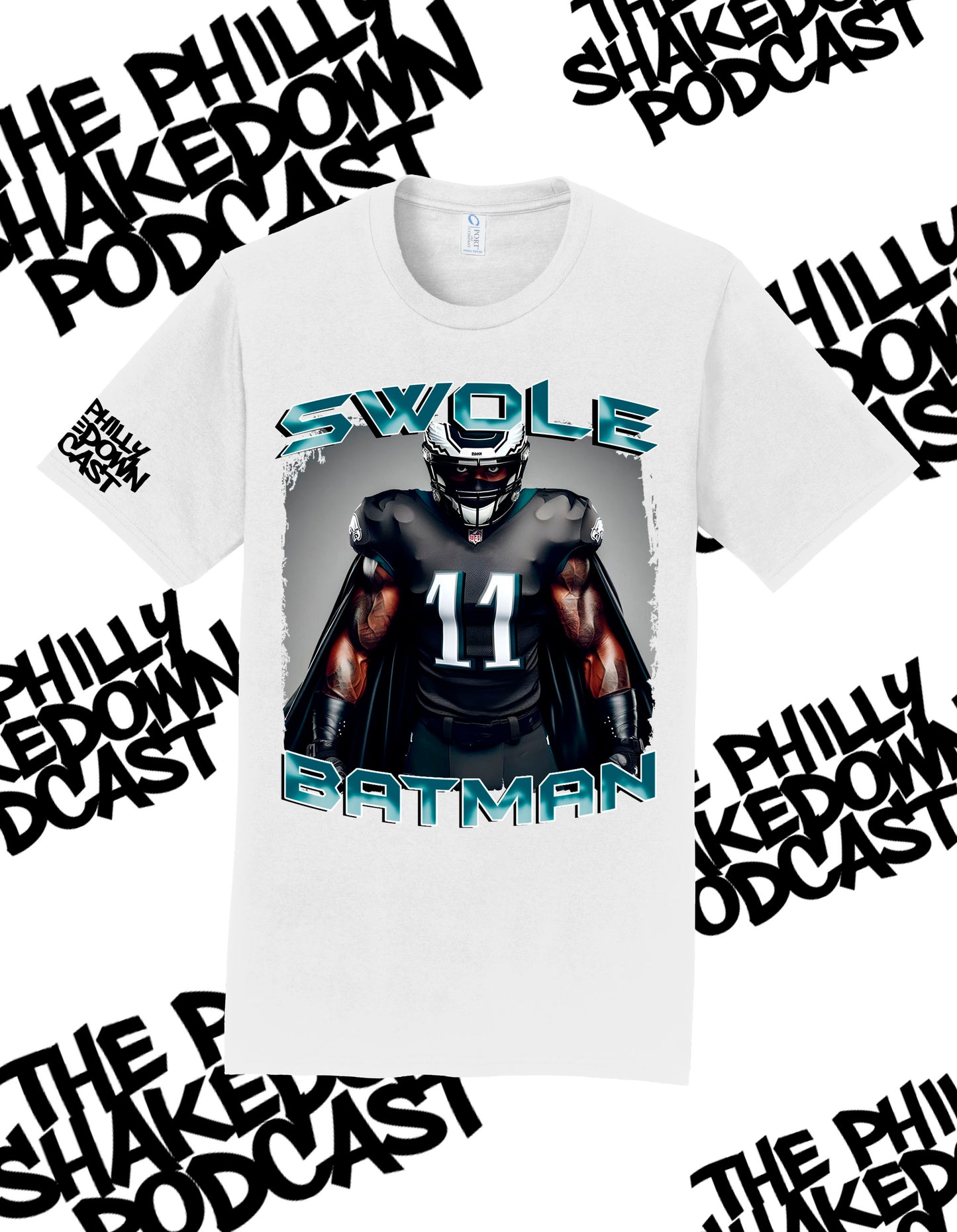 Swole Batman 100% Ring Spun Cotton T-Shirt