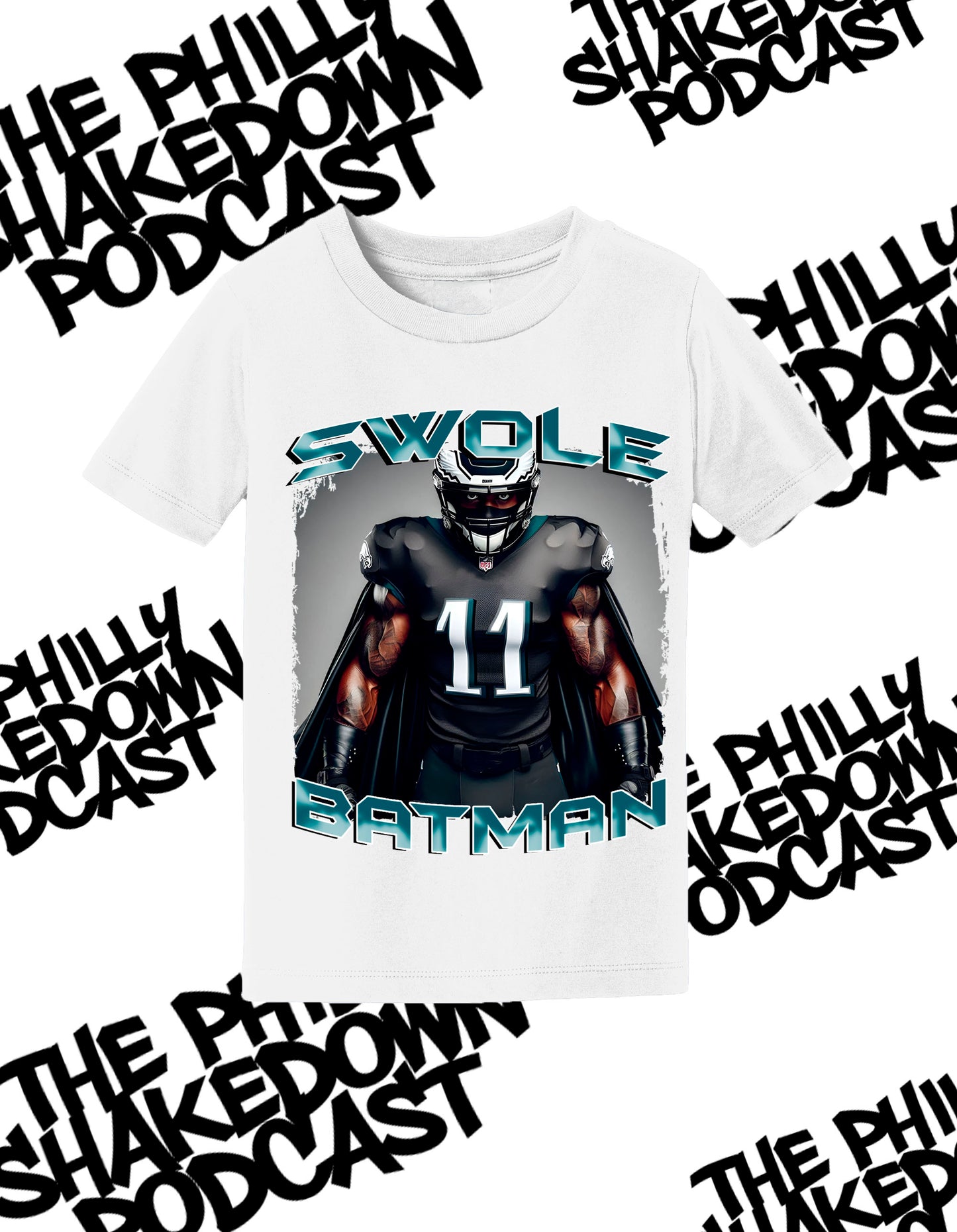 Youth "Swole Batman" 100% Ring Spun Cotton T-Shirt