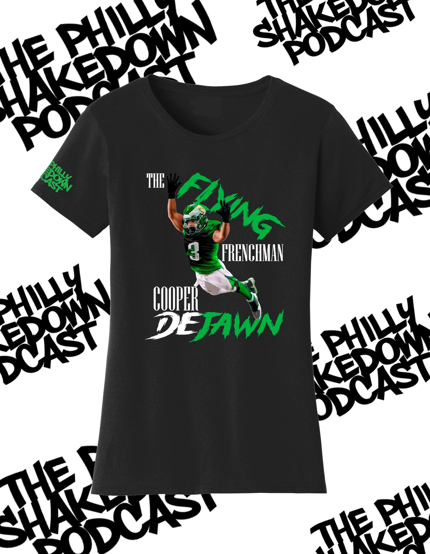 Ladies "The Flying Frenchman" Cooper DeJAWN T-Shirt