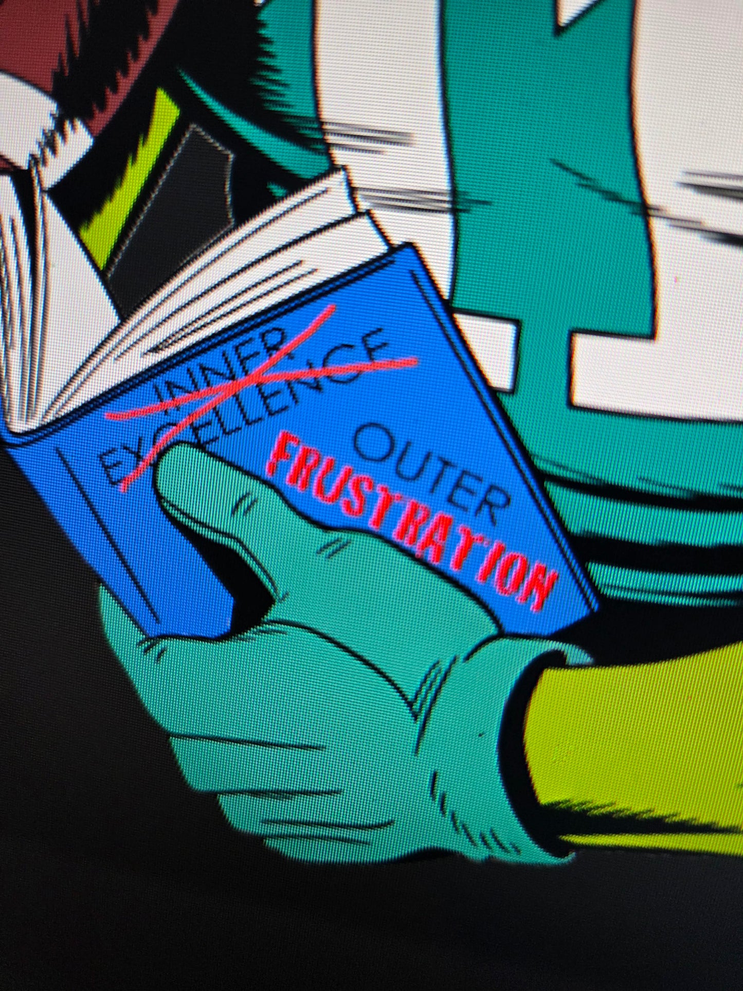 "Outter Frustration Grinch" 100% Ring Spun Cotton Tee