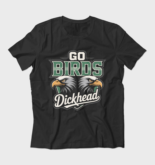 "Go Birds DH" 100% Ring Spun Cotton Tee