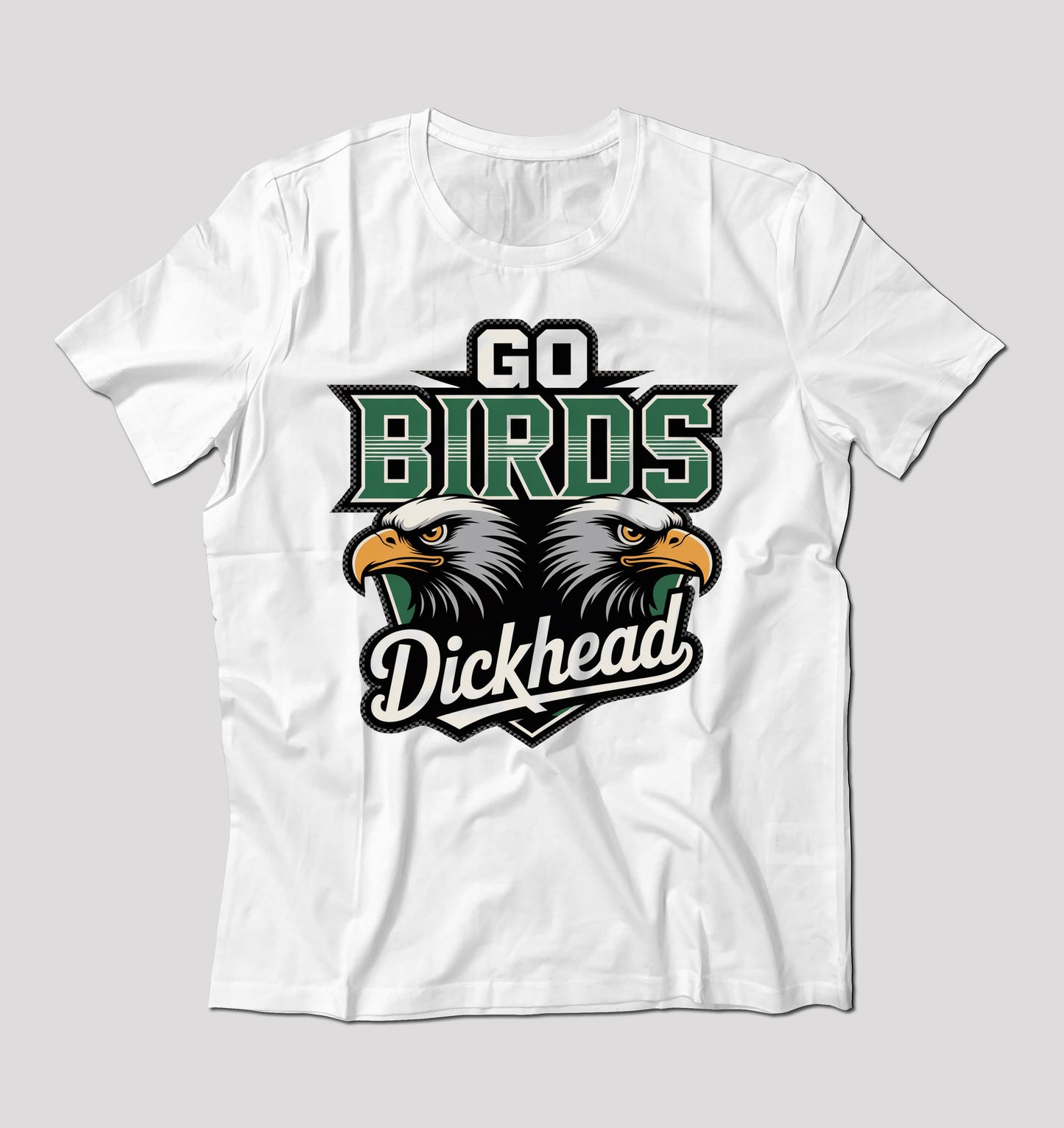"Go Birds DH" 100% Ring Spun Cotton Tee