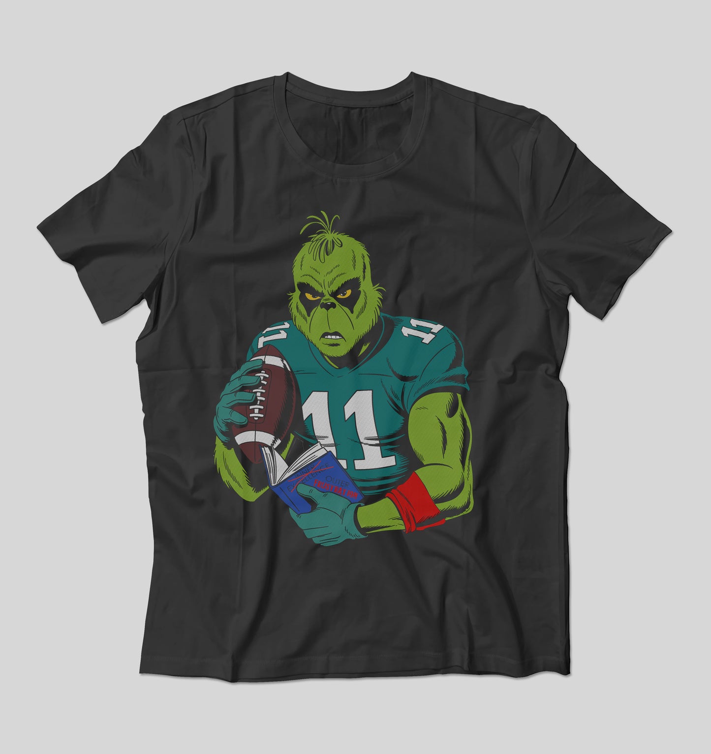 "Outter Frustration Grinch" 100% Ring Spun Cotton Tee