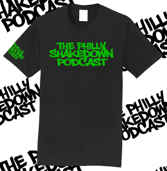 The Philly ShakeDown Podcast 100% Ring Spun Cotton Tee