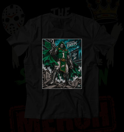 "Dr Doom QB1" 100% Ring Spun Cotton Tee