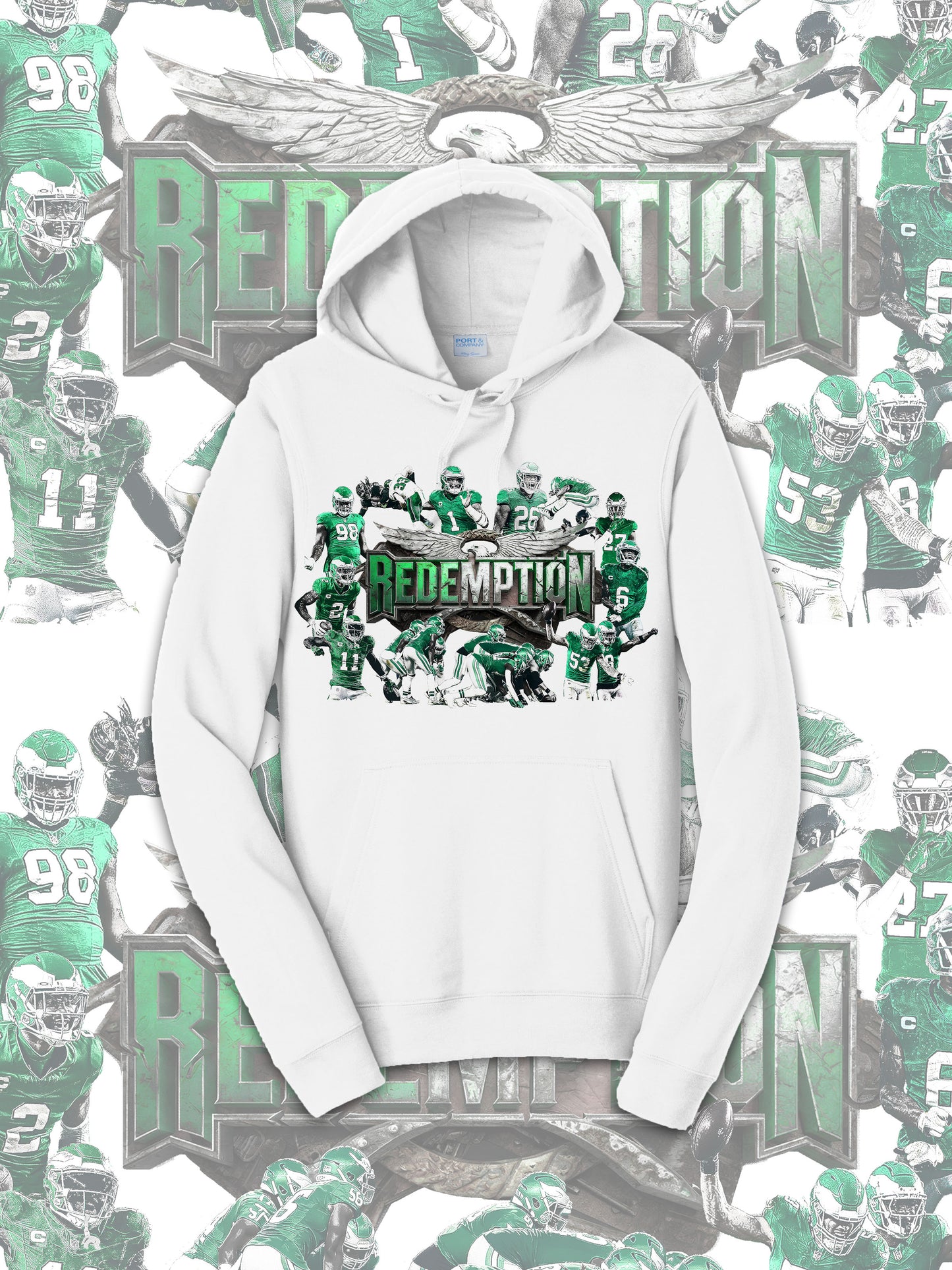 "Redemption" 100% Ring Spun Cotton Hoodie