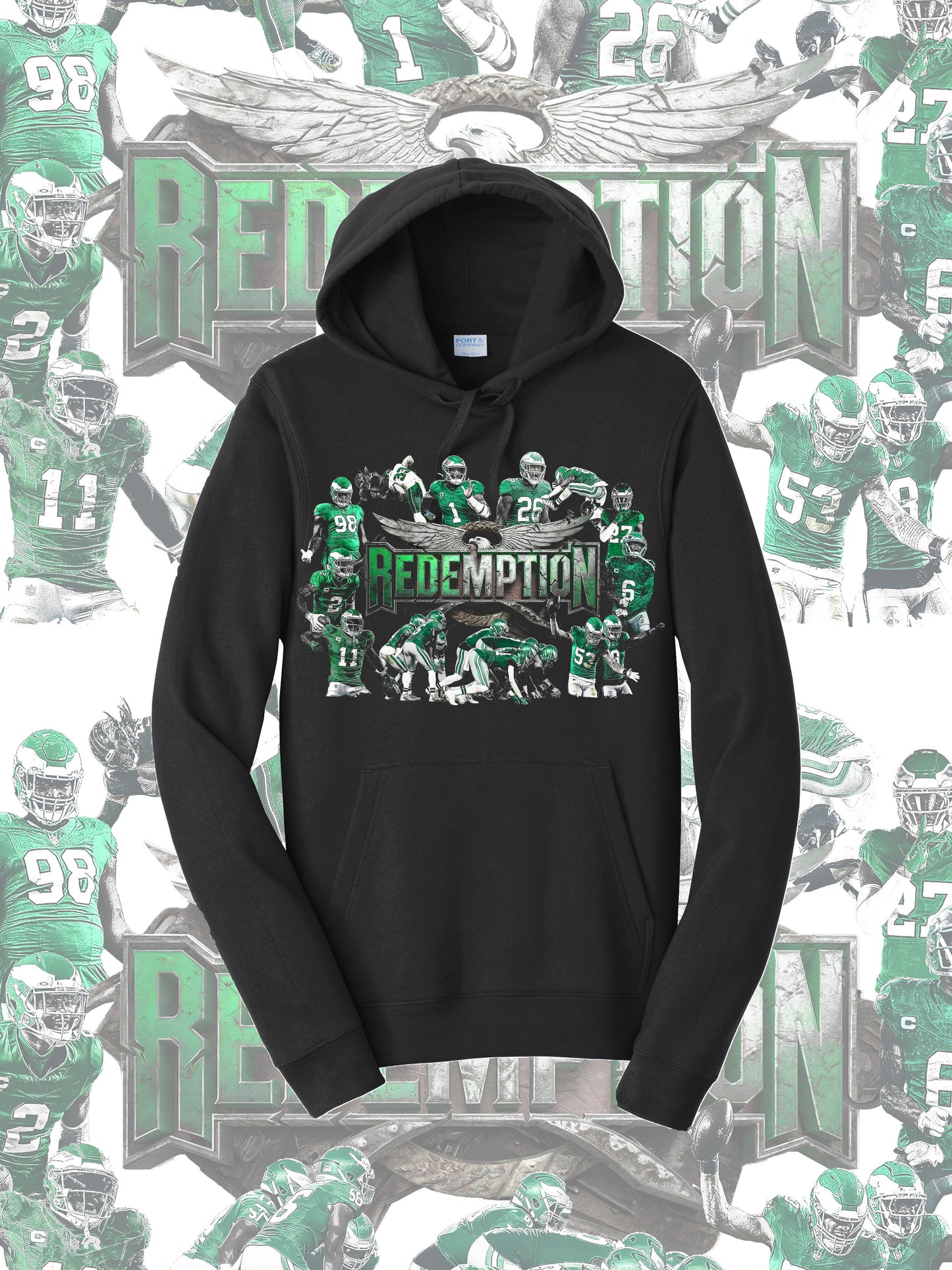 "Redemption" 100% Ring Spun Cotton Hoodie