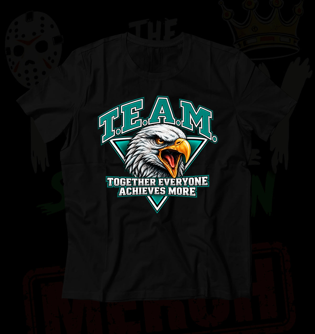 T.E.A.M (Together Everyone Achieves More) 100% Ring Spun Cotton Tee