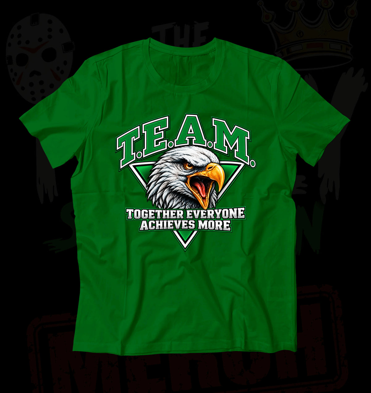 T.E.A.M (Together Everyone Achieves More) 100% Ring Spun Cotton Tee