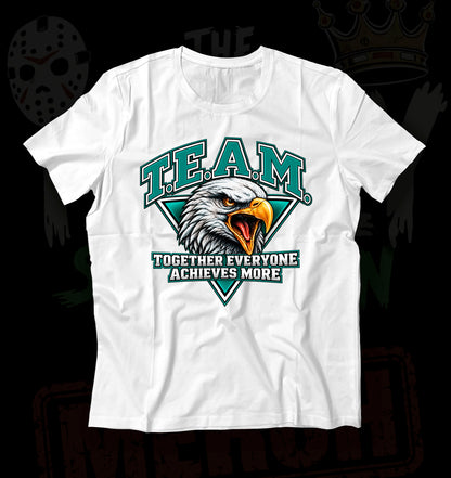 T.E.A.M (Together Everyone Achieves More) 100% Ring Spun Cotton Tee