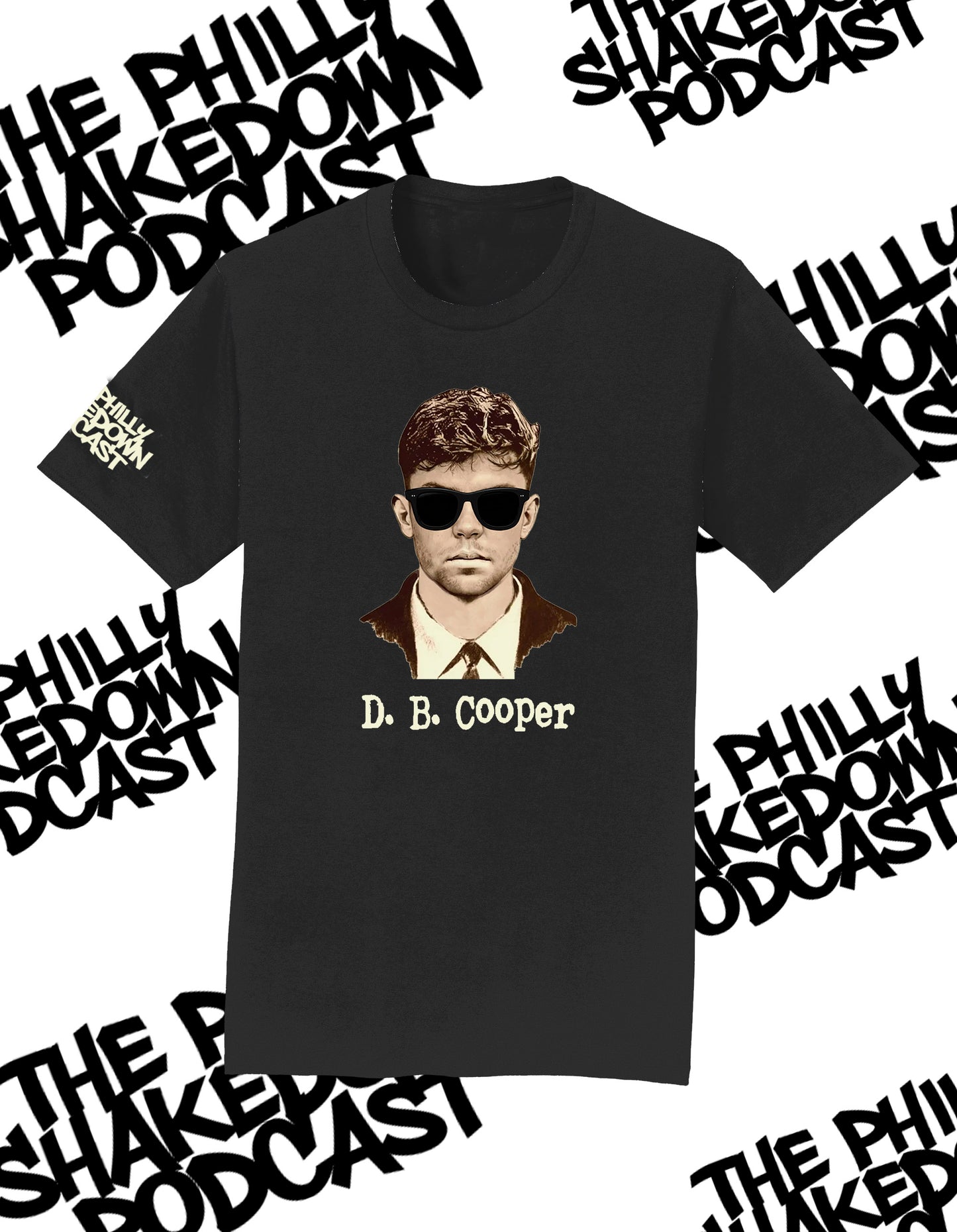 "DB. Cooper" 100% Ring Spun Cotton T-Shirt