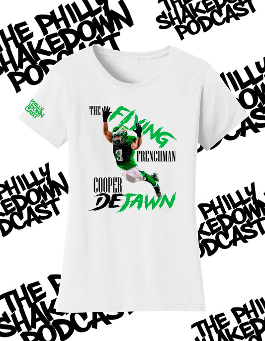 Ladies "The Flying Frenchman" Cooper DeJAWN T-Shirt